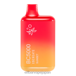 ELFBAR BC5000 使い捨て電子タバコ 日没 JPVR2201 - Elf Bar Japan