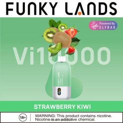 ELFBAR Funky Lands Vi10000 使い捨て電子タバコ イチゴキウイ JPVR2389 - エルフバー 味