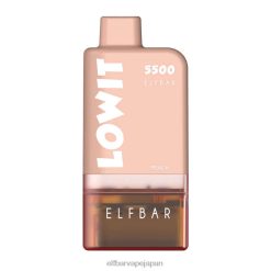 ELFBAR LOWIT 5500 プレフィルドポッドキット ジューシーな桃 JPVR2366 - エルフバー 使い方