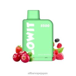 ELFBAR LOWIT 5500 充填済みポッド ミックスベリー JPVR2379 - Elf Bar Tokyo