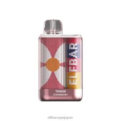 ELFBAR TE6000 使い捨て電子タバコ いちご JPVR2322 - Elf Bar Vape Japan