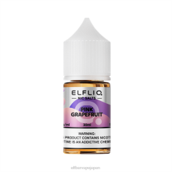 ELFBAR ELFLIQ Nic Salt 30ml ピンクのグレープフルーツ NJLJ624 Elf Bar 日本