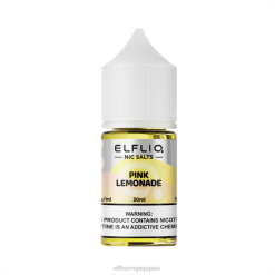 ELFBAR ELFLIQ Nic Salt 30ml ピンクのレモネード NJLJ625 エルフバー 味