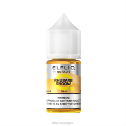 ELFBAR ELFLIQ Nic Salt 30ml ルバーブスヌー NJLJ626 Elf Bar Japan