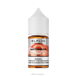ELFBAR ELFLIQ Nic Salt 30ml スイカ NJLJ634 Elf Bar 日本