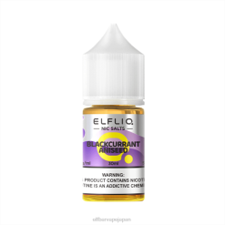 ELFBAR ELFLIQ Nic Salt 30ml ブラックカラントアニス NJLJ69 Elf Bar 日本