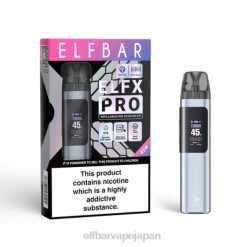 ELFBAR ELFX Pro 開いたポッドデバイス 黒 NJLJ65 エルフバー 味