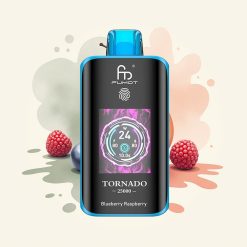 Fumot Tornado 25000 ブルーベリーレーズベリーHDスクリーン