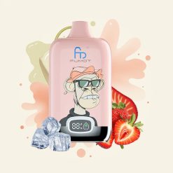 Fumot Tornado Digital Box 12000 いちごアイス メッシュコイル